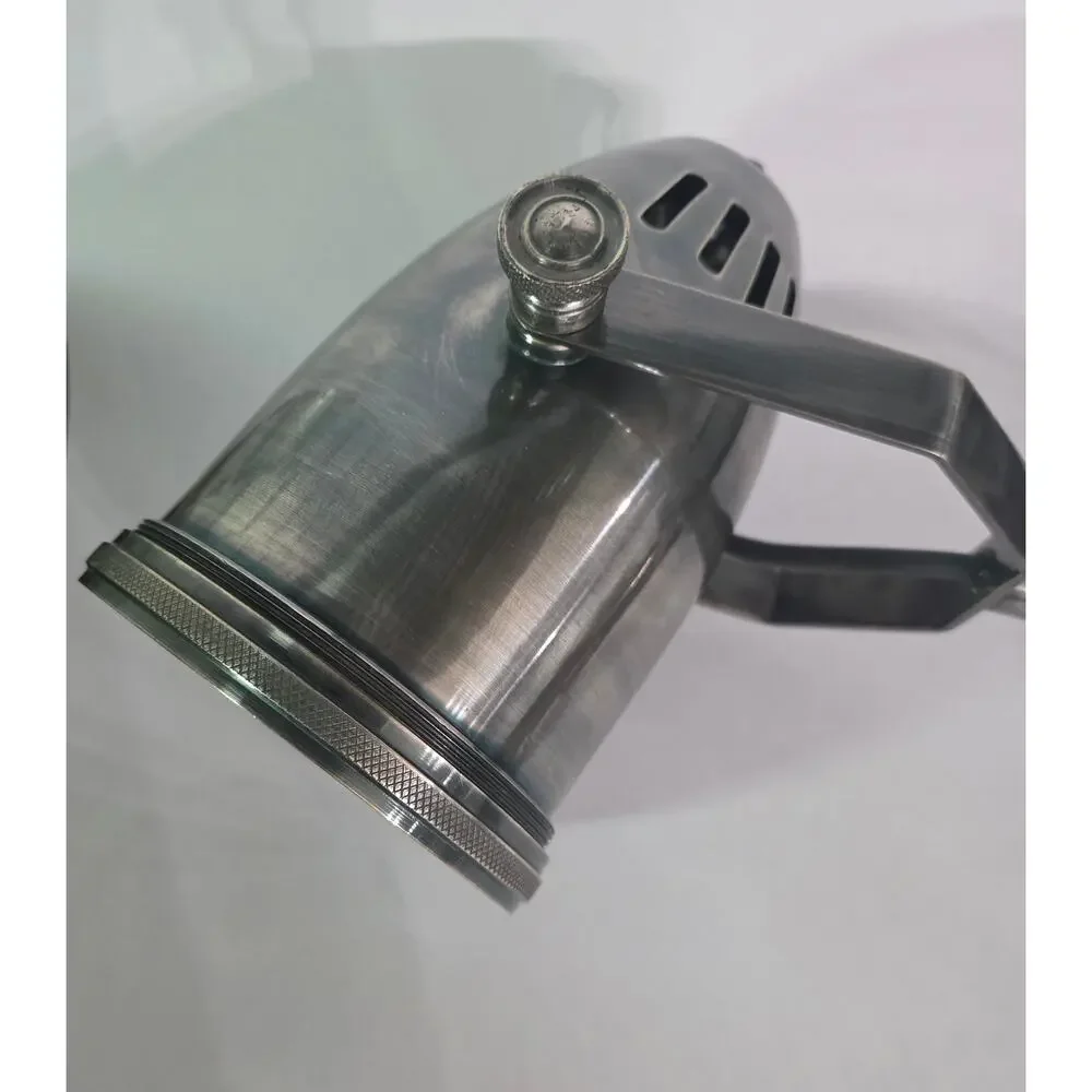 Pottery Barn Marina Task Clip Lamp Industrial Desk Clamp Light Brushed Nickel